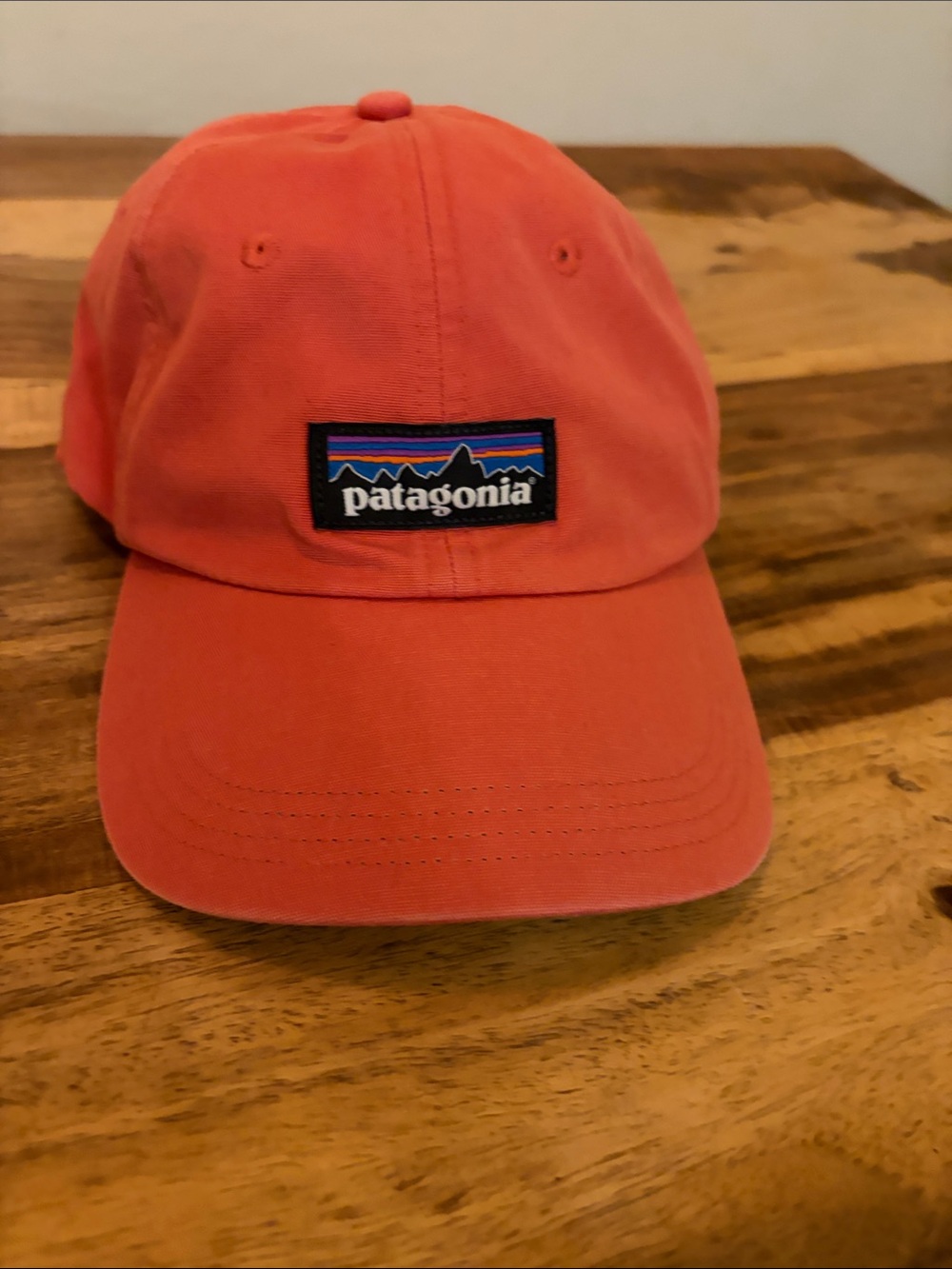 Patagonia Coral Six-Panel Logo Cap (women’s)